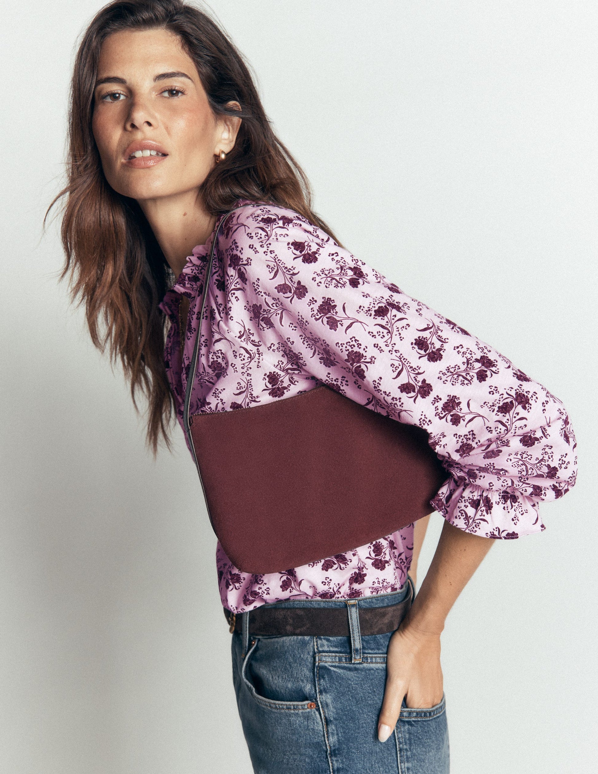 Pia Ruffle Detail Top-Light Lilac, Enchanted Springs-8