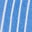 Clara Tie Neck Shirt-Blue, Ivory Fine Stripe