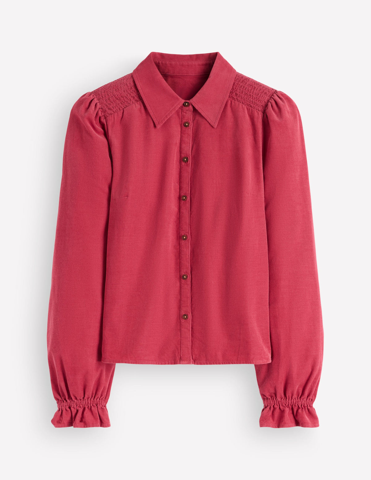 Violet Smock Shoulder Cord Top-Cherry Blush-5