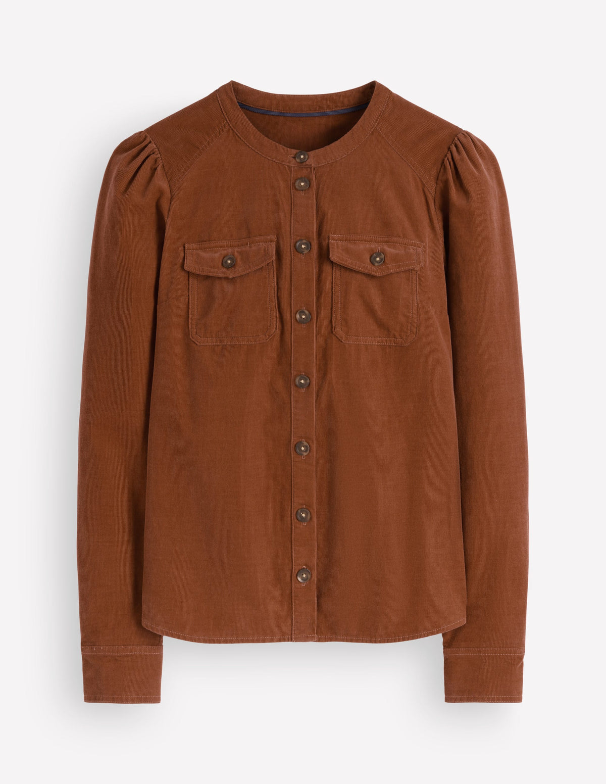 Thea Cord Shirt-Ginger-5
