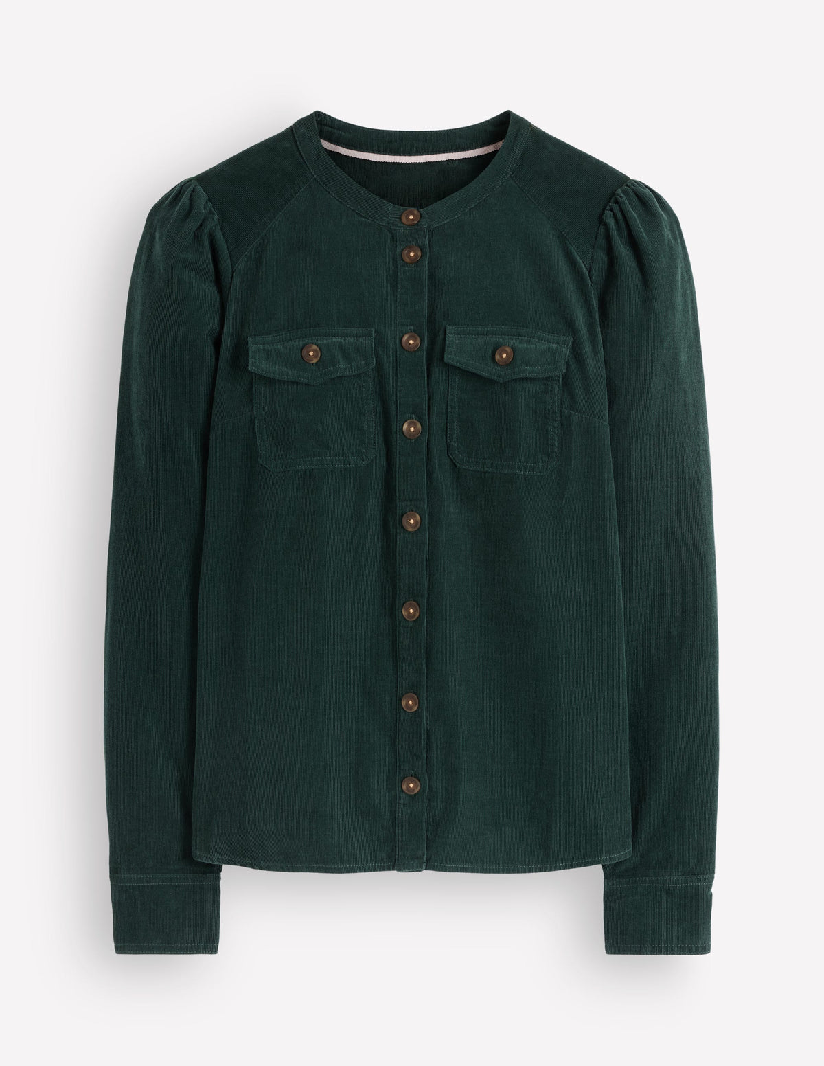 Thea Cord Shirt-Midnight Teal - Image 5
