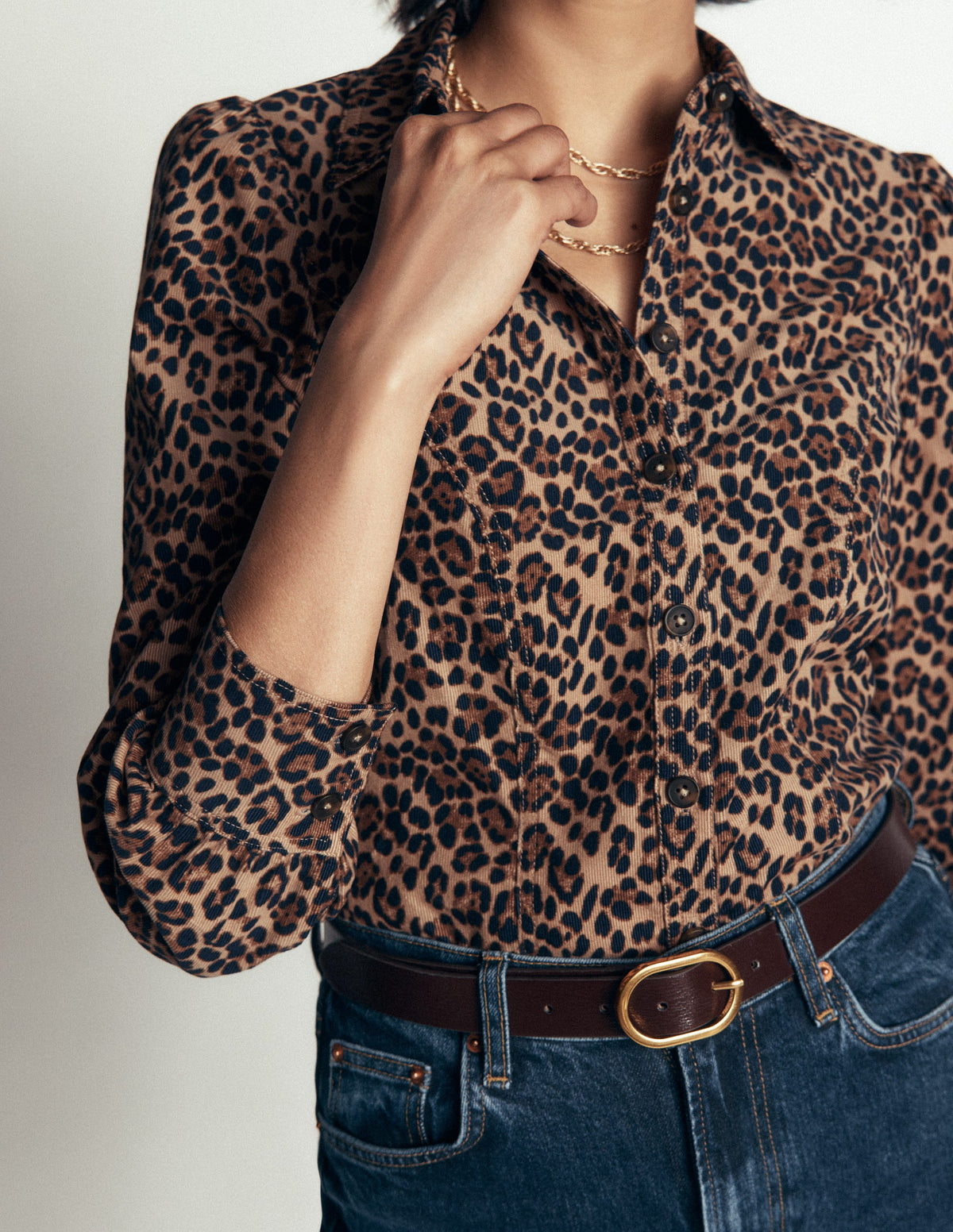 Sky Cord Shirt-Multi, Brushed Animal Small - Image 2