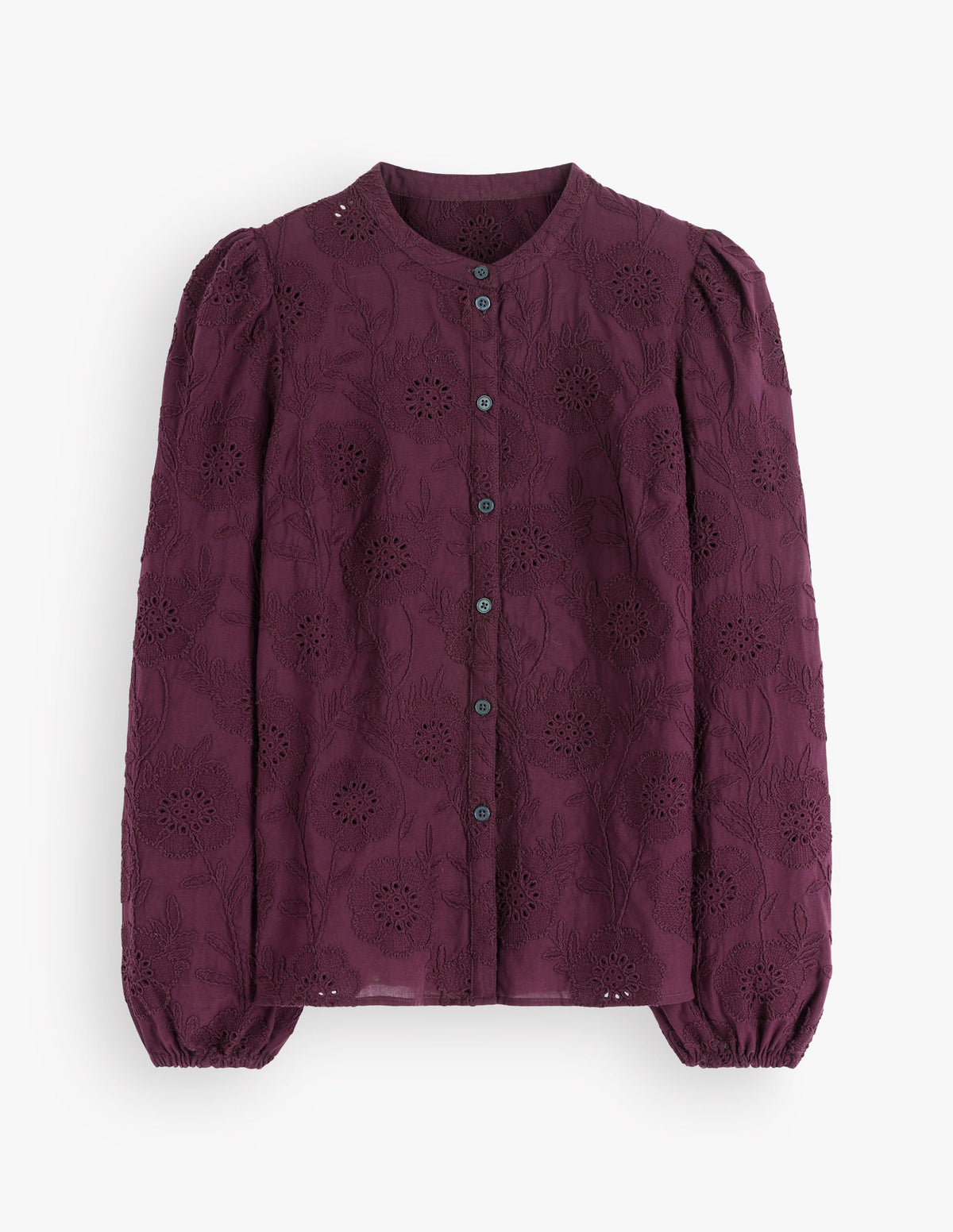 Broderie Cotton Top-Wine Tasting - Image 5
