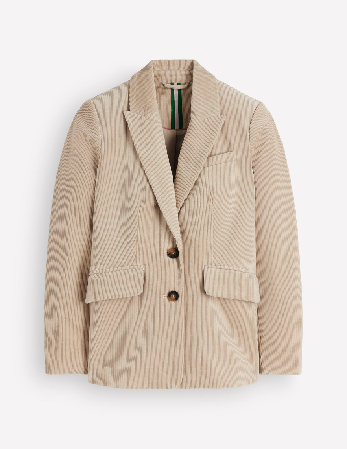 Stamford Cord Blazer-Latte-9
