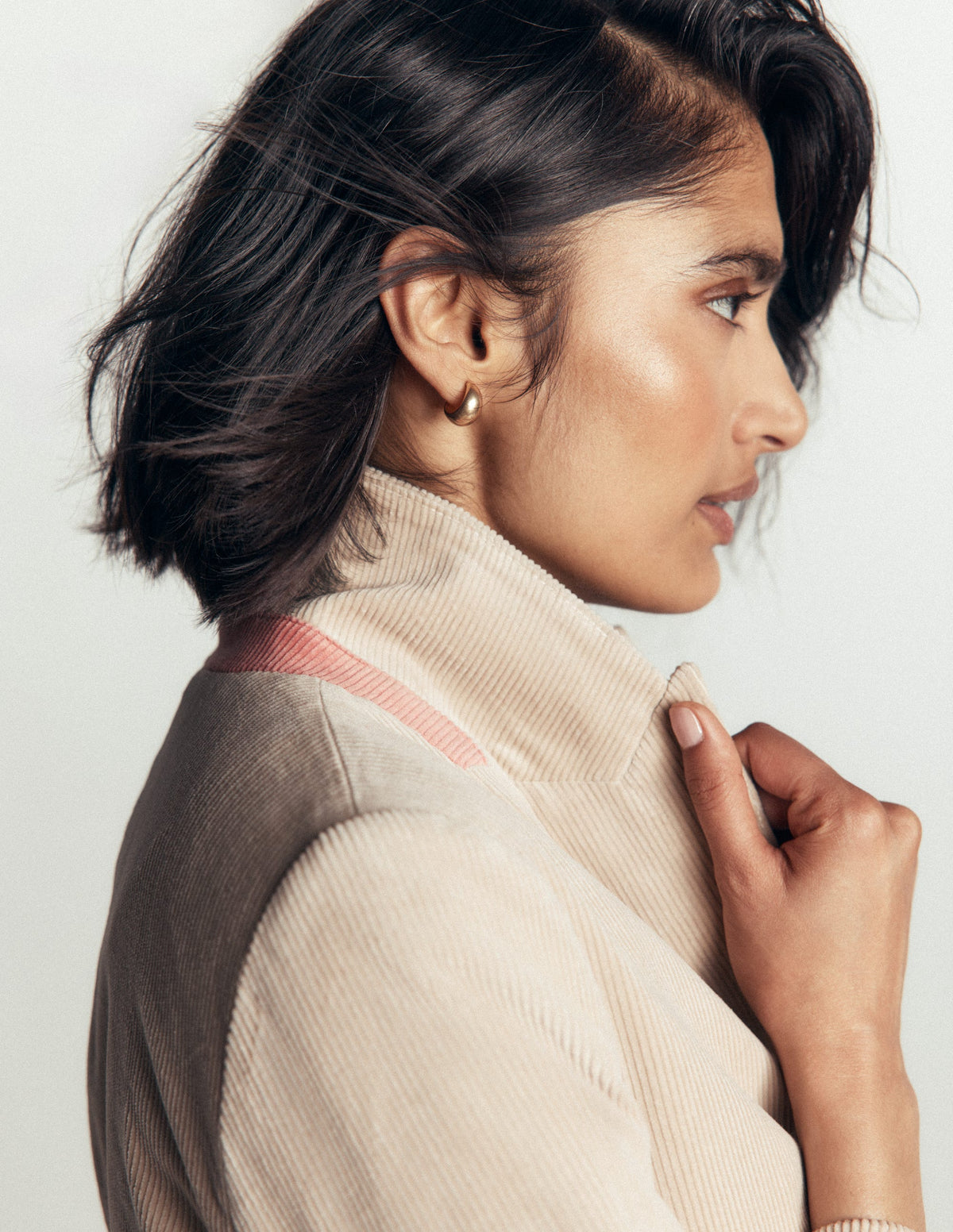Stamford Cord Blazer-Latte-7