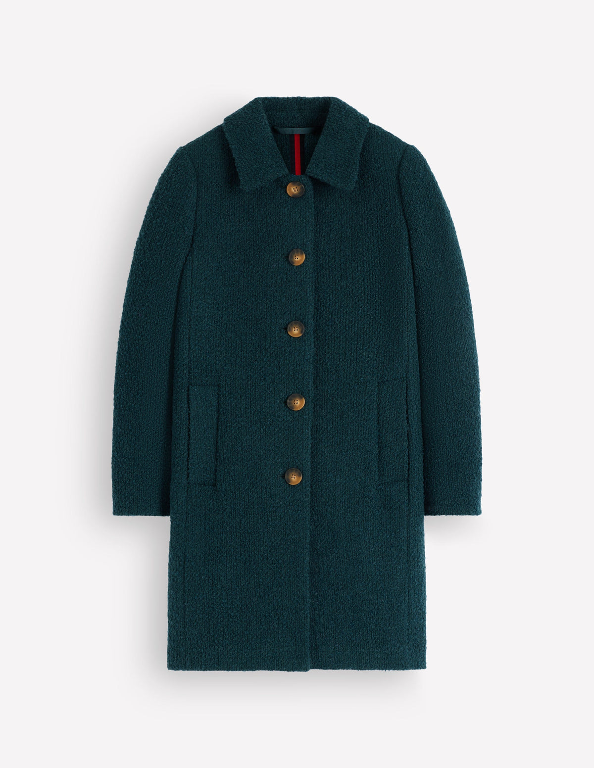 Aylesford Wool Coat-Teal Ocean - Image 6