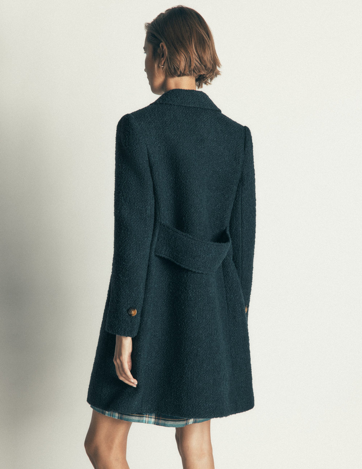 Aylesford Wool Coat-Teal Ocean-3