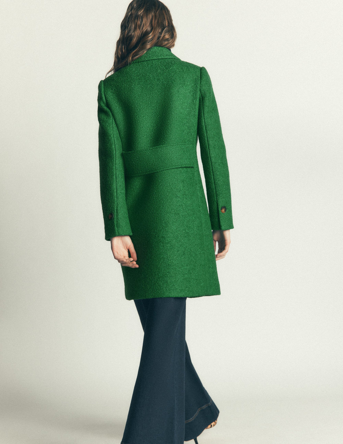 Aylesford Wool Coat-Fresh Green-3