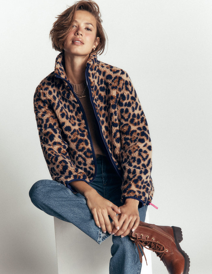 Alnwick Borg Jacket-Light Taupe, Brushed Animal