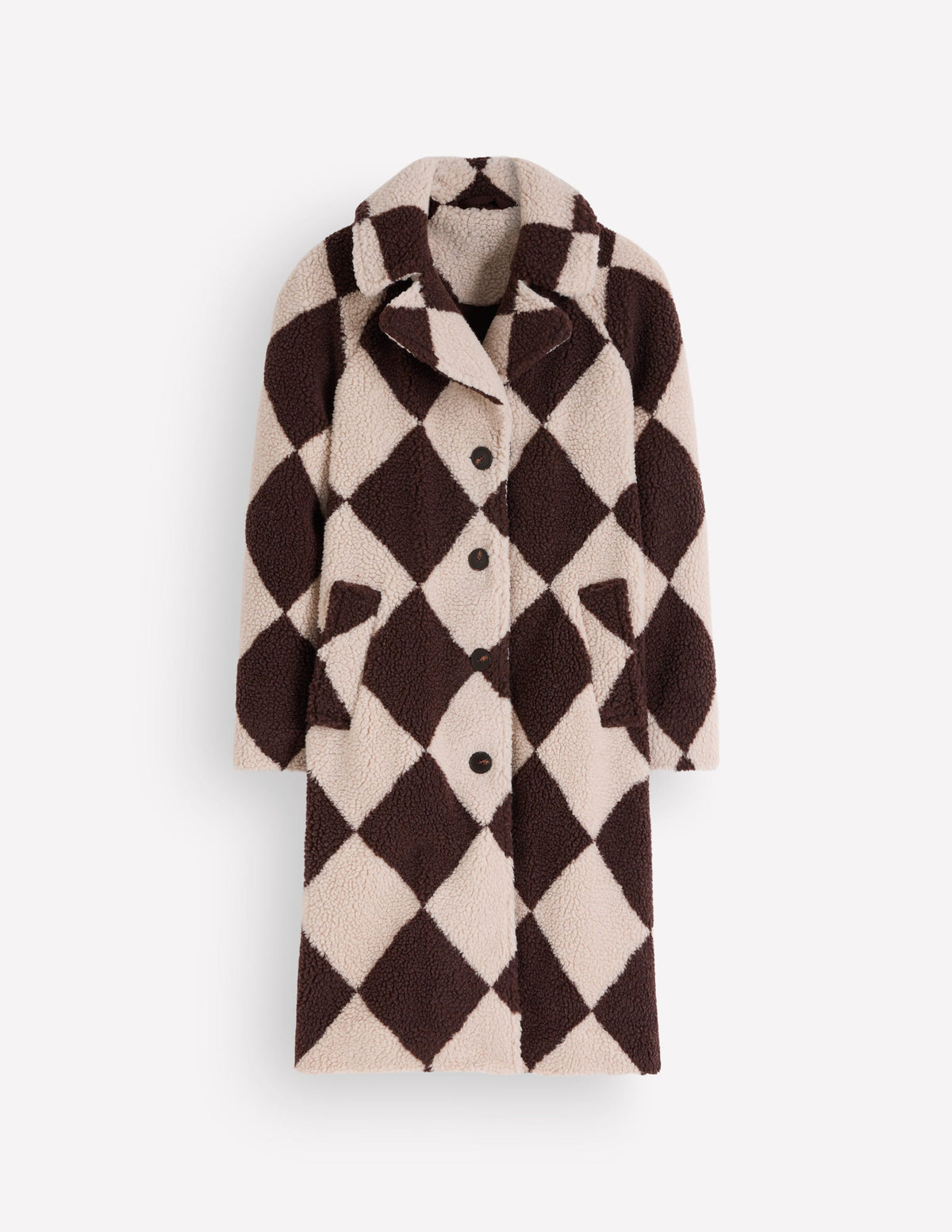 Cotswold Borg Coat-Mink & Brown Giant Borg Argyle-7