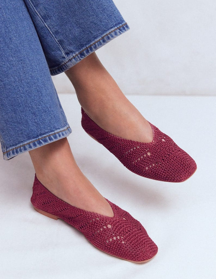 Knitted Ballet Flats