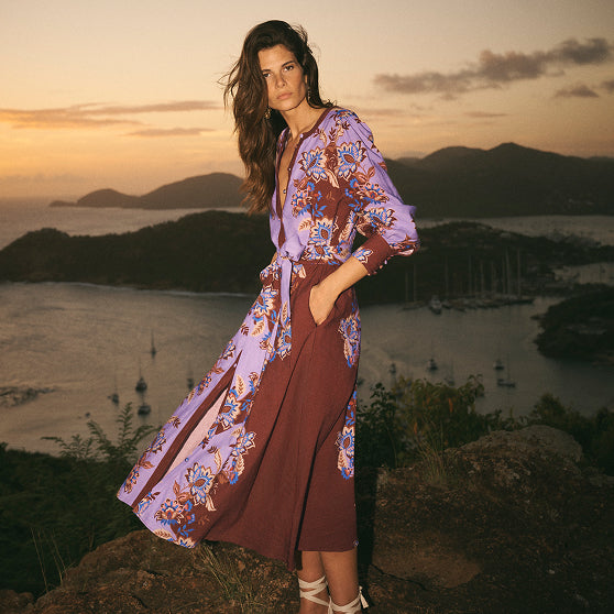 Edwina Jersey Shirt Dress-Deep Wisteria | Boden UK Edwina Jersey Shirt Dress-Deep Wisteria | Boden UK