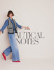 Holly Knitted Waistcoat outfitted as Nautical Notes