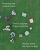 Children playing musical chairs on green grass.