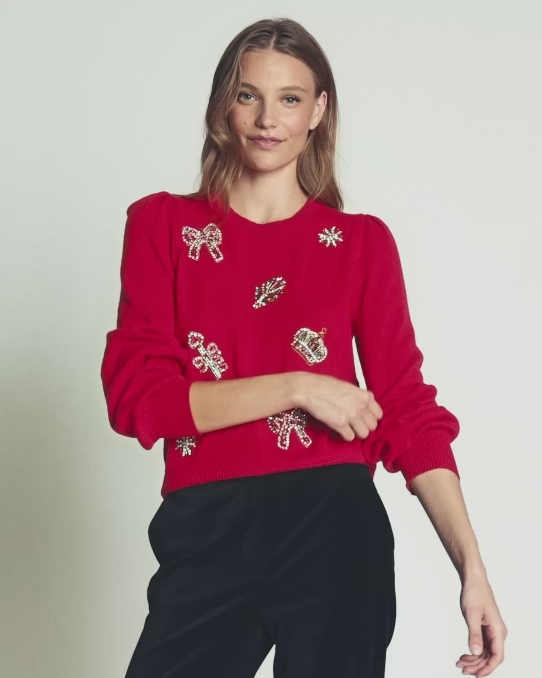 Ria Embellished Knit Jumper