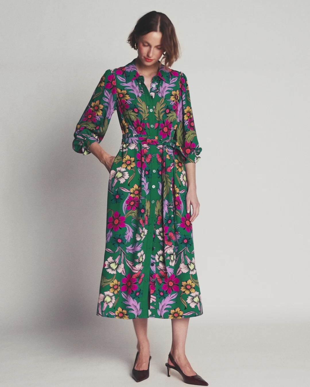Maeve Occasion Shirt Dress