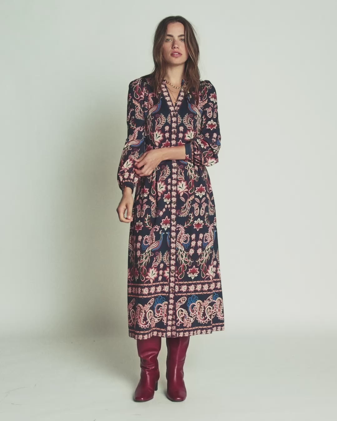 Juliet Jersey Midi Dress