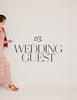 Red Holly Knitted Jacket styled for the Wedding Guest