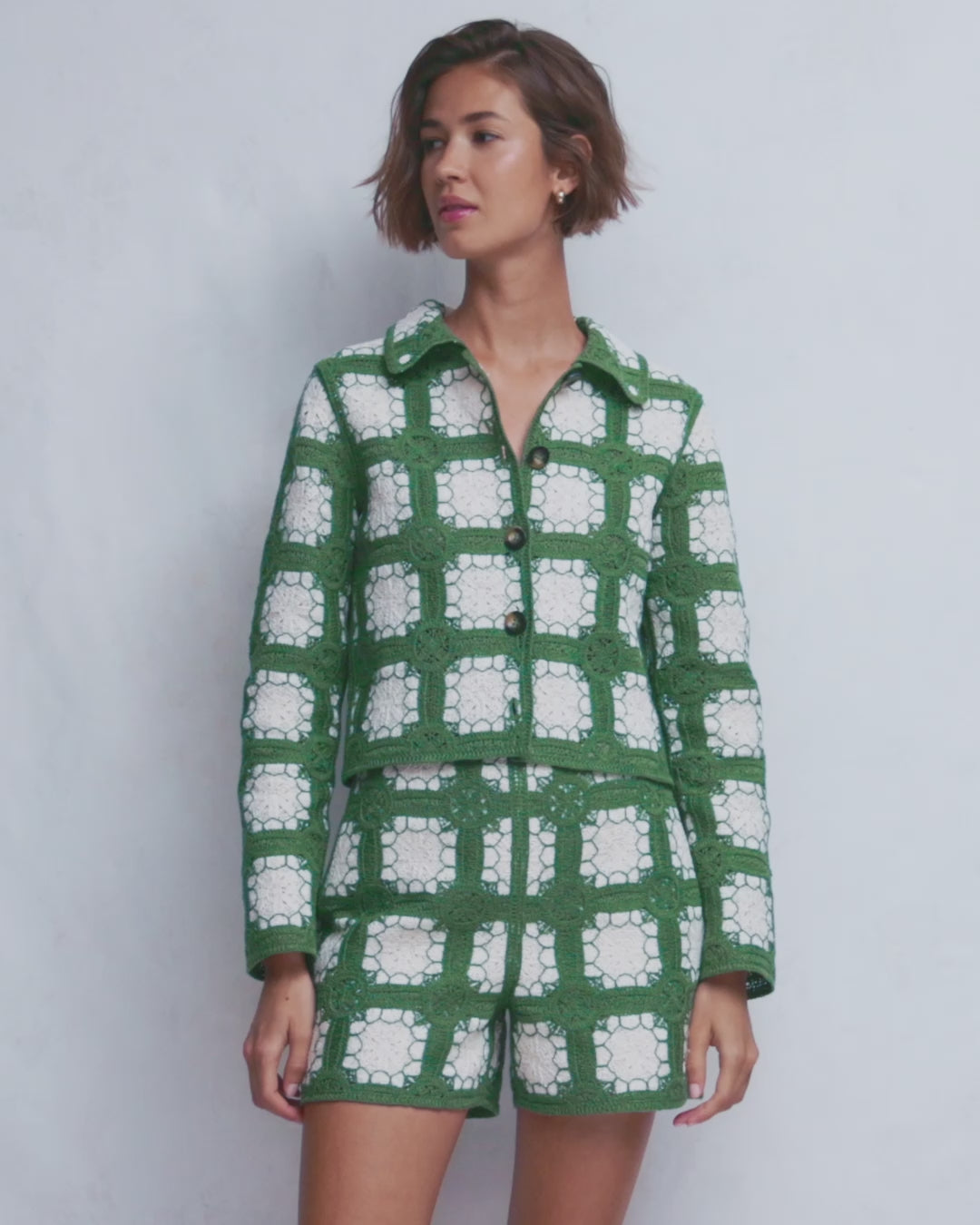 Crochet Jacket-Multi-2