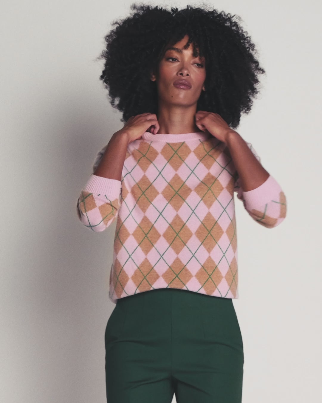 Elsie Cashmere Crew Jumper