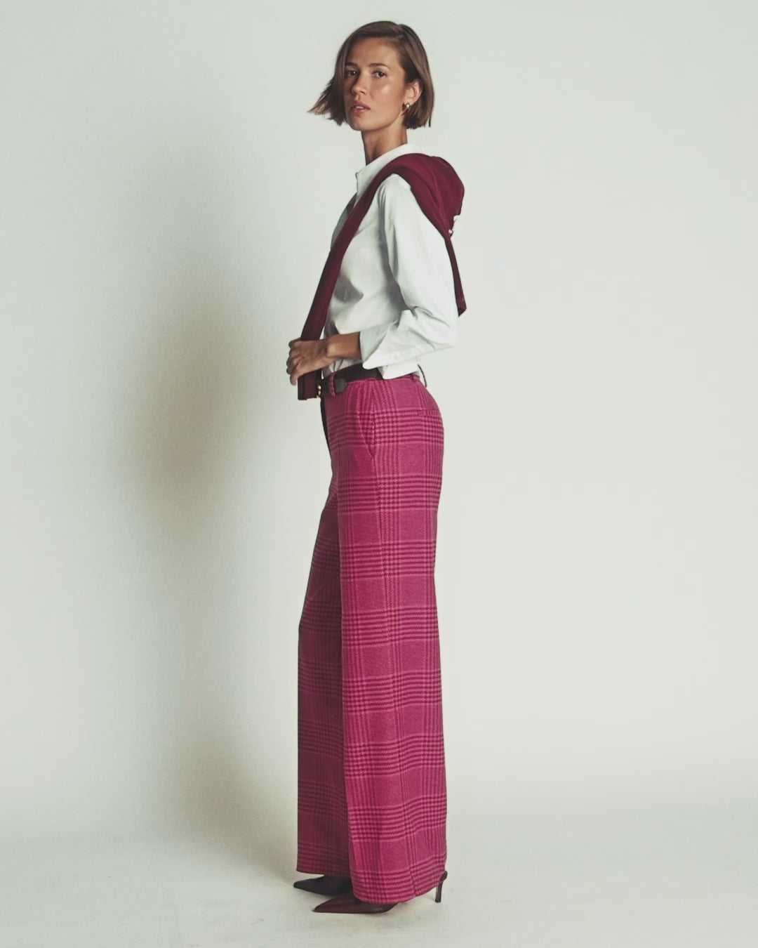 Belgravia Wool Blend Trousers