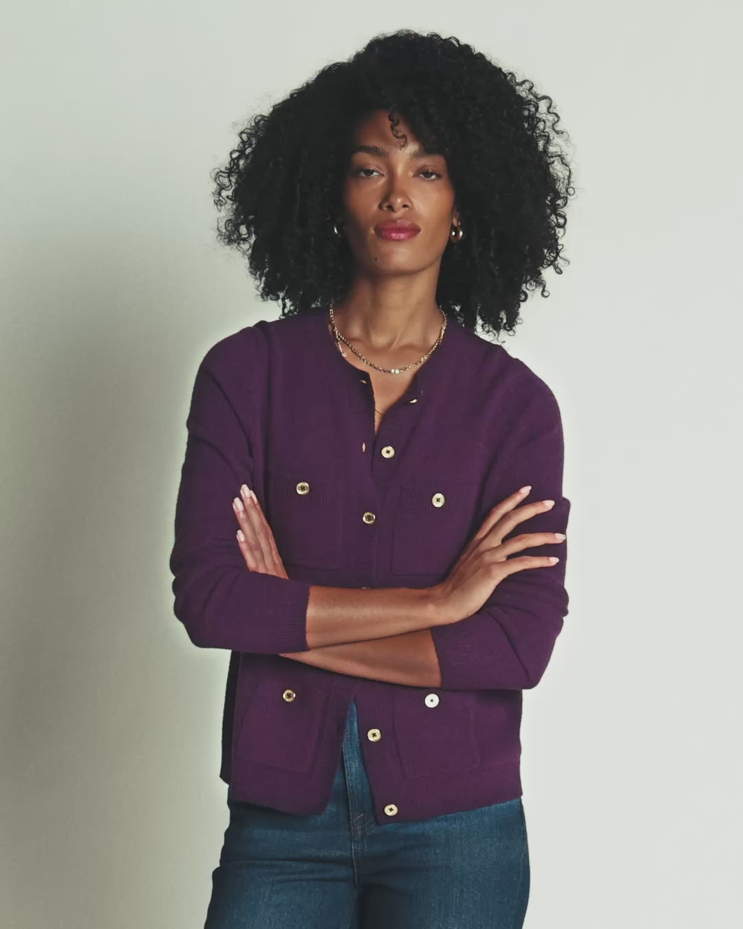 Marianne Merino Wool Cardigan