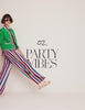 Emerald Holly Knitted Jacket gif styled as Party Vibes