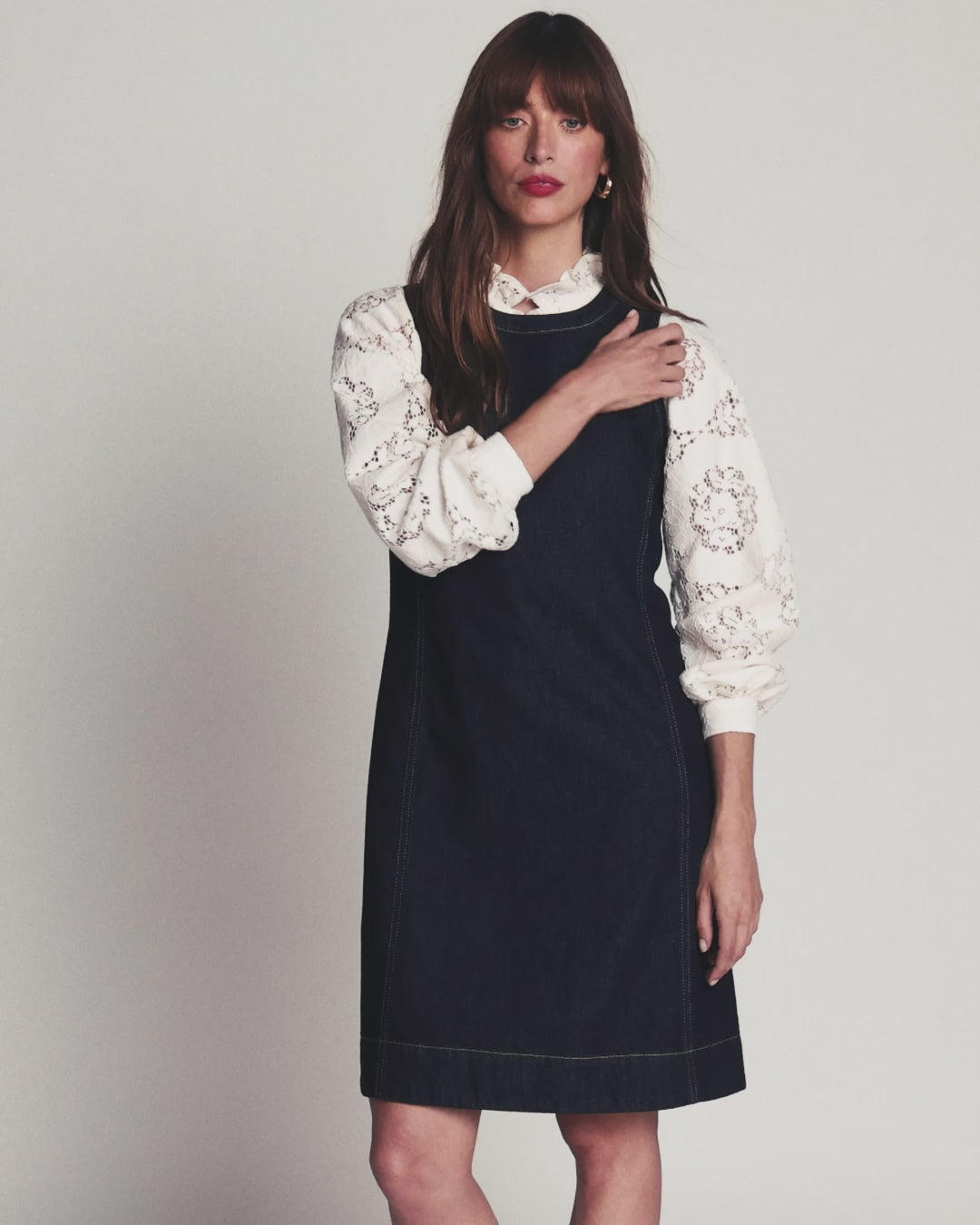 Lou Denim Shift Dress