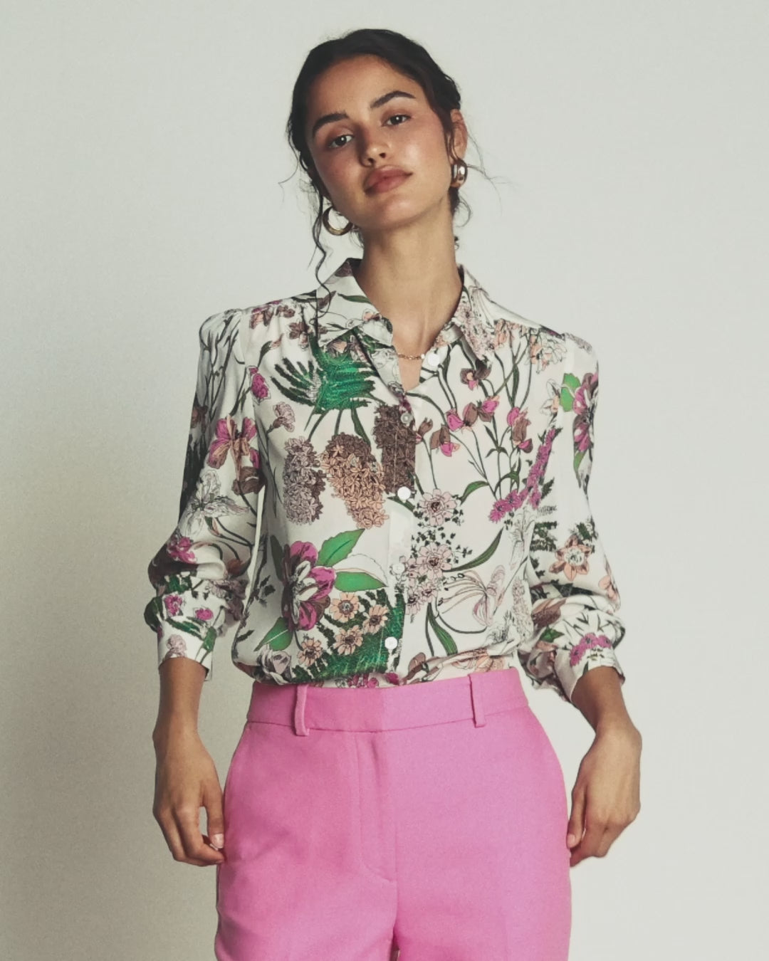 Sara Silk Shirt