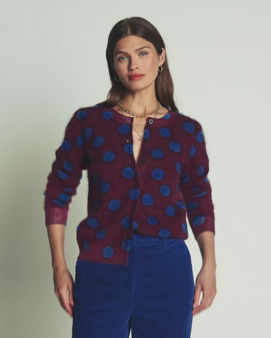 Kat Brushed Cashmere Cardigan