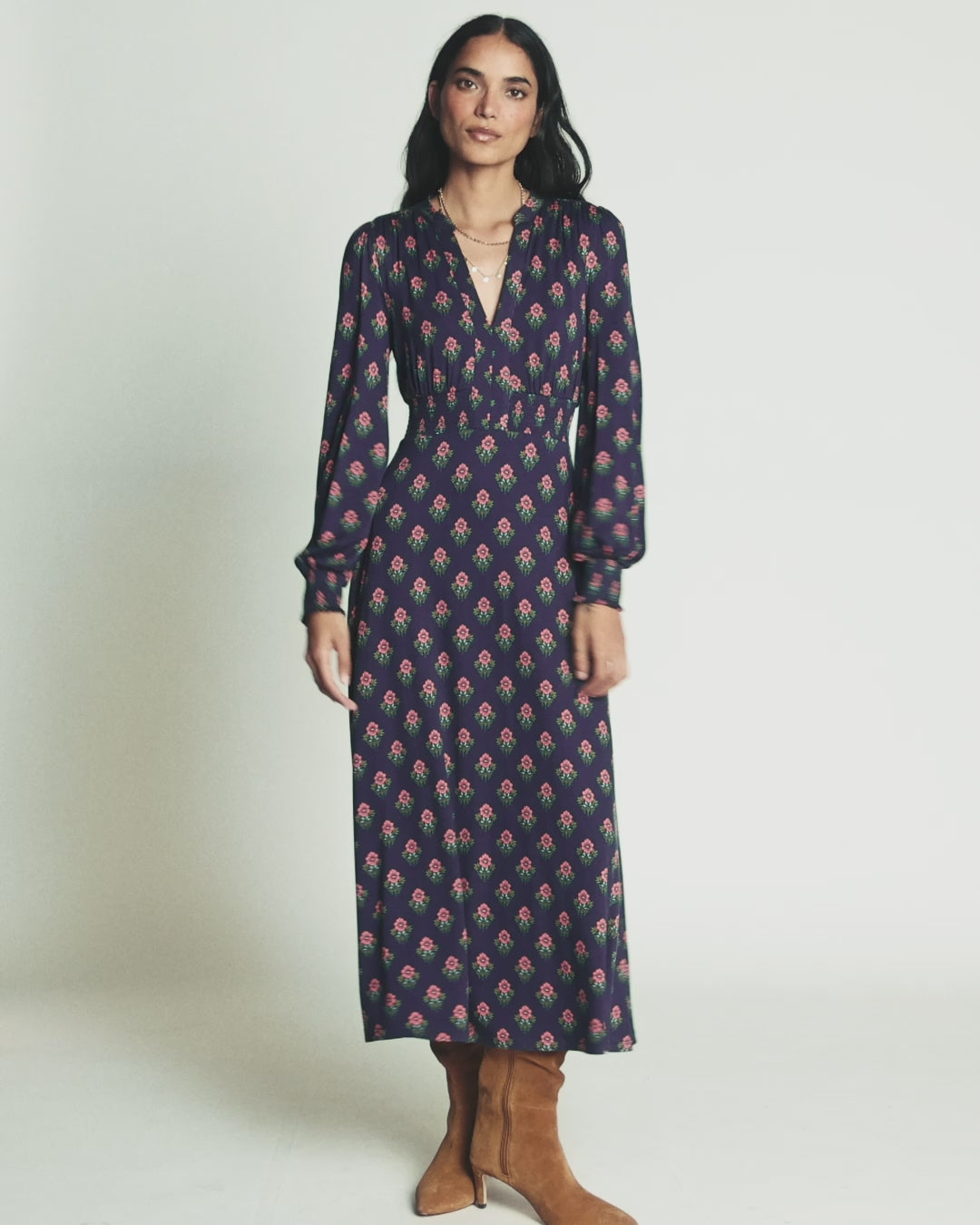 Georgia Jersey Midi Dress